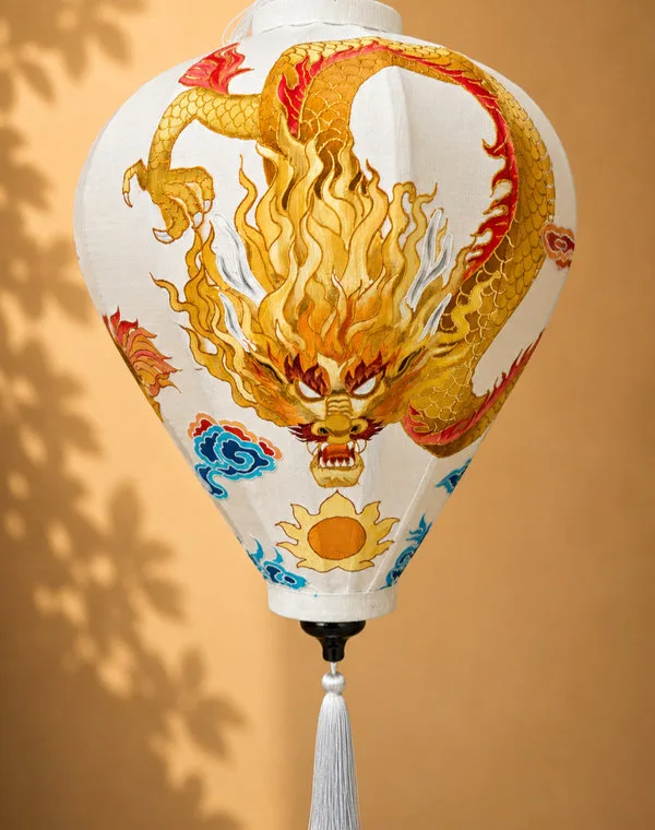 Golden Flame Lantern