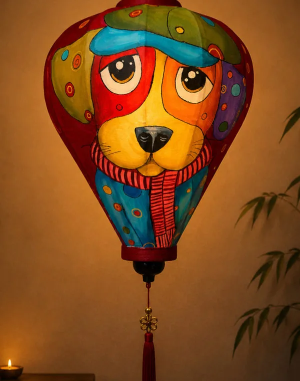 Whimsical Fox Lantern